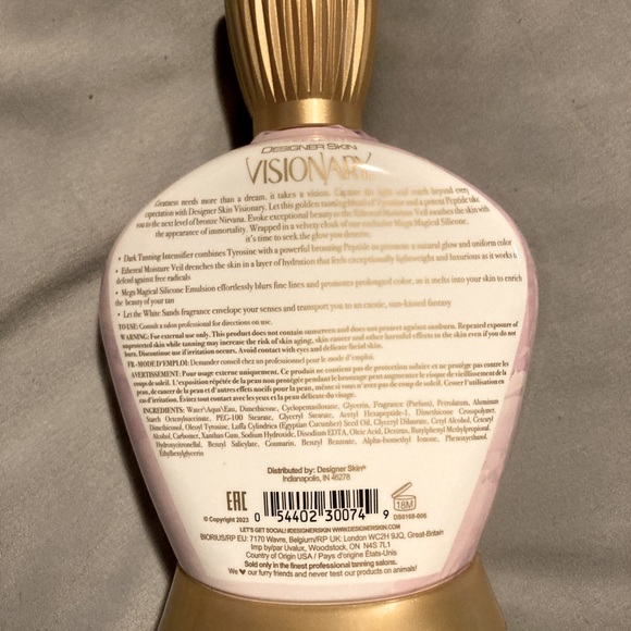 *NEW* Visionary by Designer Skin, dark tanning intensifier - Picture 2 of 6
